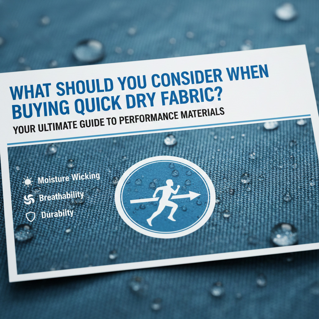 အမြန်ခြောက်တဲ့အထည်ကို ဝယ်တဲ့အခါ ဘာတွေစဉ်းစားသင့်လဲ။