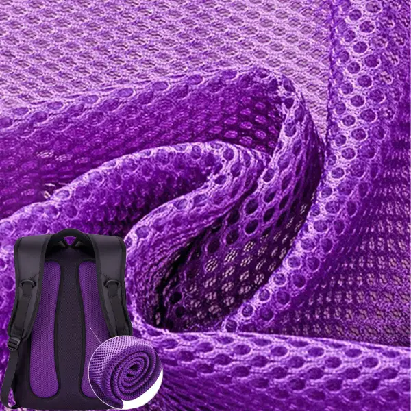 အသက်ရှူနိုင်သော ခရီးဆောင်အိတ် Mesh Fabric