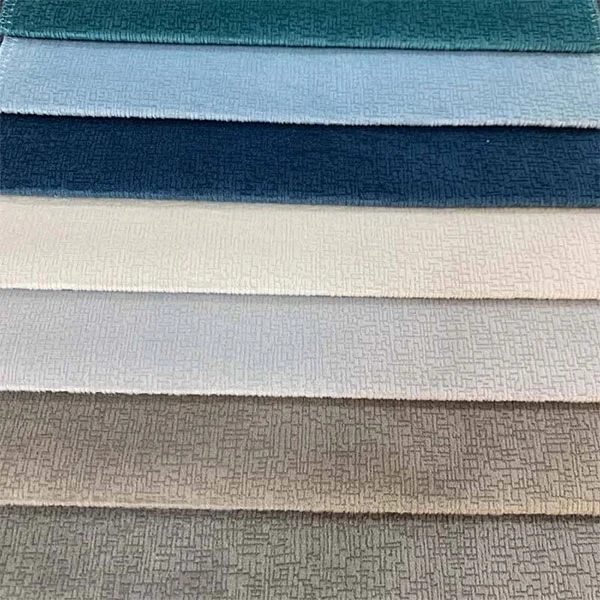 ရိုးရိုးအစိုင်အခဲ Chenille ဆိုဖာအထည်