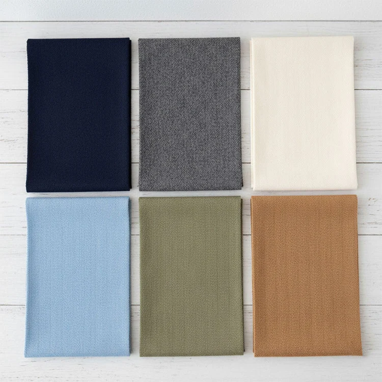 polingester heringbone oxford အထည် polingester heringbone oxford အထည်